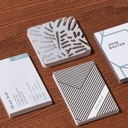 Free Cotton Business Card sample with product specs and design tips and instructions