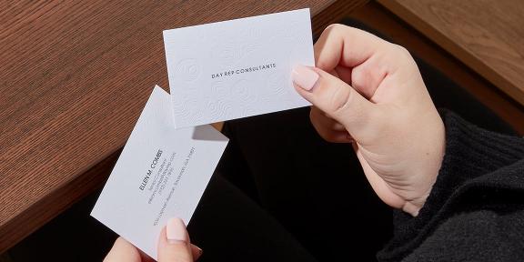 Letterpress Business Cards